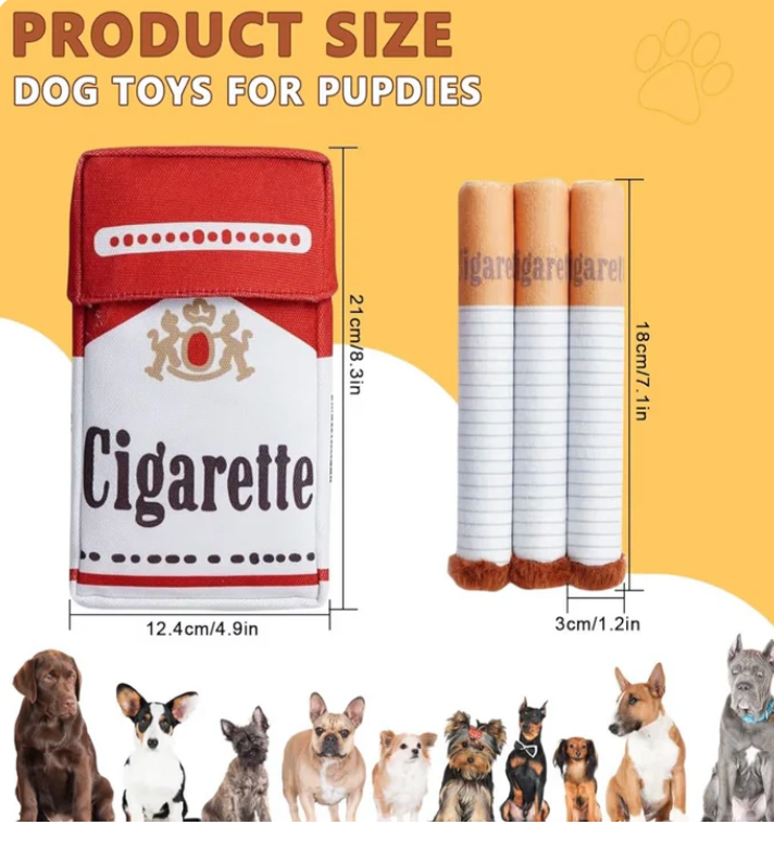 Cigawoof™ Dog Toy